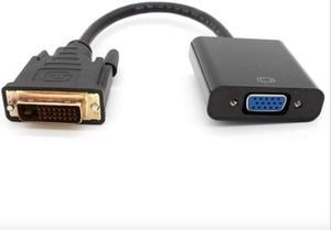 Weastlinks DVI Male to VGA Female Adapter Full HD 1080P DVI-D to VGA Adapter 24+1 25Pin to 15Pin Cable Converter for PC Computer