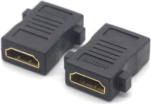 Weastlinks 2PCS HDMI Female to HDMI Female Connector Extender HDMI Cable Cord Extension Adapter Converter 1080P