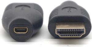 Weastlinks 2PCS Professional HDMI Male to Micro HDMI Female converter Standard HDMI Male Type A to Micro HDMI Type D Female Socket Adapter