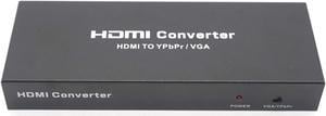 Weastlinks HDMI to Component YPbPR & VGA Video Converter Adapter HDMI to VGA/Ypbpr+R/L/SPDIF Converter 1080p Video Audio RCA L/R 1080P