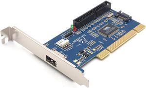 Weastlinks PCI to Power eSATA card internal SATA+IDE hybrid card RAID 40pin pci to Power eSATA