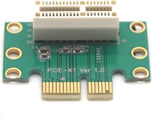 Weastlinks PCI-E PCI Express X1 Adapter Riser Card PCI E PCIE X1 to X1 Slot Convert Card 90 Degree For 1U Server Chassis