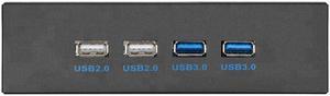 Weastlinks 2 Port USB 3.0+2 Port USB 2.0 5.25 inch Computer Case Front Panel