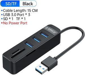 Weastlinks 3 Port USB 3.0 2.0 Hub Expander Adapter TF SD Card Reader All In One For PC Computer