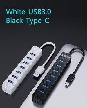 Weastlinks 4 Port USB 3.0 HUB With Type C Power Supply Port For PC Laptop Computer 7 Port USB Splitter USB3.0 OTG Adapter