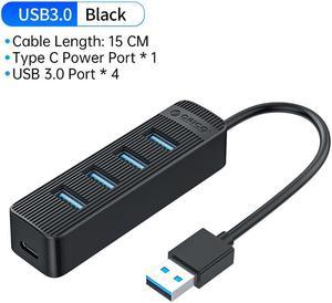 Weastlinks 4 Port USB 3.0 HUB With Type C Power Supply Port For PC Laptop Computer 7 Port USB Splitter USB3.0 OTG Adapter