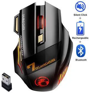 Weastlinks Rechargeable Wireless Mouse Gamer For Computer RGB Gaming Mouse Bluetooth USB Mouse Silent Ergonomic Mause For Laptop PC Mice Weastlinks Rechargeable Wireless Mouse Gamer For Computer RGB Gaming Mouse Bluetooth USB Mouse Silent Ergonomic Mause For Laptop PC Mice