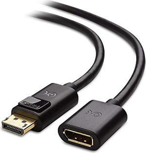 Displayport To Displayport Extension Cable (Dp To Dp Extension Cable) 6 Feet