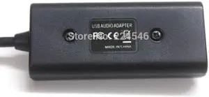 /for DRAGON USB-VS-01 usb audio adapter for Laptop/Notebook/Desktop headphone and microphone connections