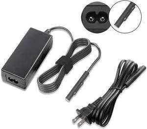 Surface Pro 5 Pro 4 Pro 3 Charger 36W 12V 2.58A Replacement Power Supply Adapter for Microsoft Surface Pro 3 Pro 4 Pro 5 i5 i7 Tablet Surface Battery with Power Cord fits Model 1625