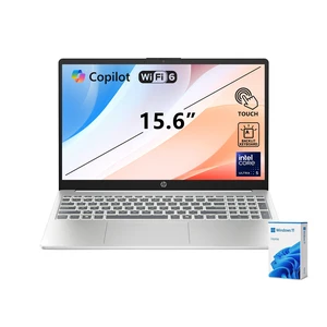 HP Essential 15t-fd100 Premium Laptop, 15.6" FHD Touchscreen, Intel Core Ultra 5 125H, Intel Graphics, 8GB DDR5 RAM, 512GB SSD, Wi-Fi 6, Windows 11 Home, Silver HP Essential 15t-fd100 Premium Laptop, 15.6" FHD Touchscreen, Intel Core Ultra 5 125H, Intel Graphics, 8GB DDR5 RAM, 512GB SSD, Wi-Fi 6, Windows 11 Home, Silver
