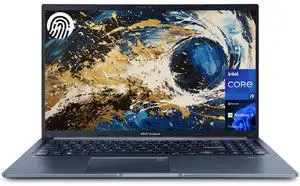 ASUS Vivobook 15 Laptop, 15.6" FHD Display, Intel Core i9-13900H, 32GB RAM, 2TB SSD, Next Gen AI Ready, Webcam, Backlit Keyboard, Fingerprint Reader, Wi-Fi 6, Windows 11 Home, Blue ASUS Vivobook 15 Laptop, 15.6" FHD Display, Intel Core i9-13900H, 32GB RAM, 2TB SSD, Next Gen AI Ready, Webcam, Backlit Keyboard, Fingerprint Reader, Wi-Fi 6, Windows 11 Home, Blue