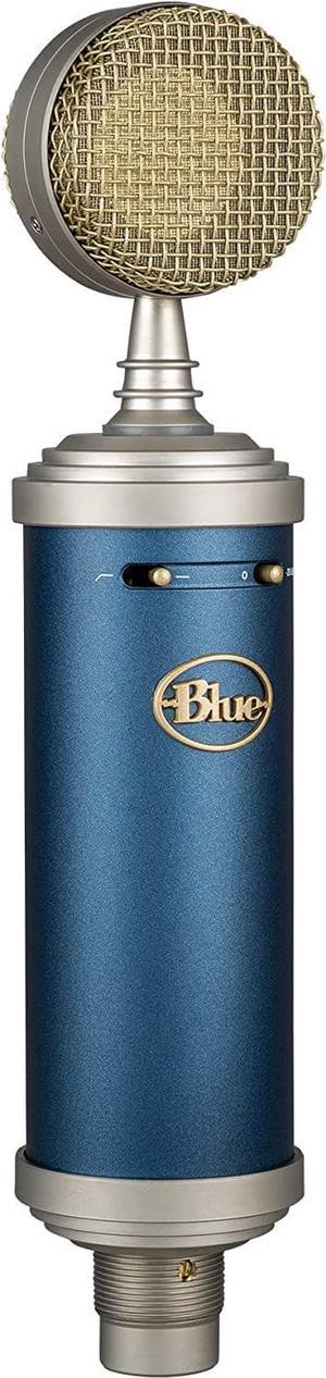 Blue Bluebird SL XLR Cardioid Condenser Microphone for Pro Recording, Streaming, Podcasting, Gaming, Mic with Large Diaphragm, Shockmount, Modern Crystal-Clear Sound, Protective Case - Blue