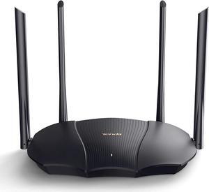 Tenda WiFi 6 AX3000 Smart WiFi Router, Dual Band Gigabit Wireless Internet Router, AX Router with 4 Gigabit Ports, OFDMA+MU-MIMO, Parental Control+Remote Control, Easy App Setup, IPV6&WPA3, RX9(White)