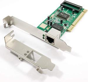 XM-NA3500 PCI 1-Port 10/100/1000Mbps Gigabit Ethernet PCI Network Card/Network Adapter, Realtek RTL8169SC Chipset, Windows 10 & Linux Supported