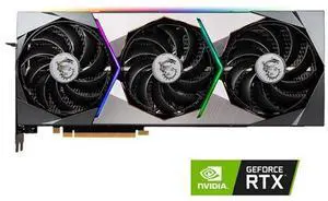 MSI NVIDIA GeForce RTX 3070 Ti SUPRIM X 8GB GDDR6X Graphics Card MSI NVIDIA GeForce RTX 3070 Ti SUPRIM X 8GB GDDR6X Graphics Card