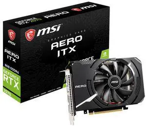 MSI GeForce RTX 2070 DirectX 12 RTX 2070 AERO ITX 8G Video Card MSI GeForce RTX 2070 DirectX 12 RTX 2070 AERO ITX 8G Video Card