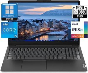 Lenovo V15 G3 i5-1235U Laptop, 15.6"(1920 x 1080) FHD Display,Intel Iris Xe Graphics,Wi-Fi 5 and Bluetooth 5.1,40 GB RAM,1 TB SSD,Win 11 Pro, Black
