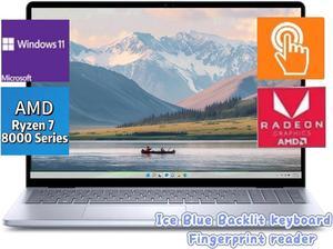 Dell Inspiron 16" FHD+ Touch Laptop,AMD Ryzen 7 8840U,WiFi 6,Fingerprint Reader,64 GB DDR5 RAM,1 TB SSD,Win 11 Pro