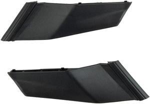 Paiying 2x Balck Cowl Side Cover Extension Left+Right Side For Toyota Corolla 2014-2019