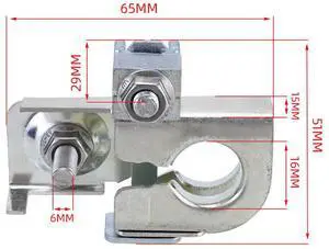 Acaigel Vehicle Battery Terminals Set 926-603 926-879 Fit for Ford Super Duty