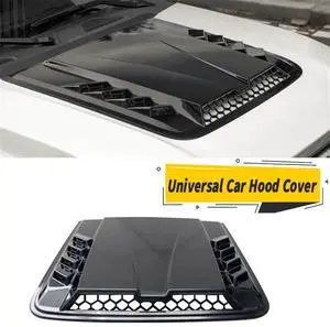 Acaigel Universal Car Exterior Hood Vent Scoop Cover  Air Intake Grille Inlet Trim