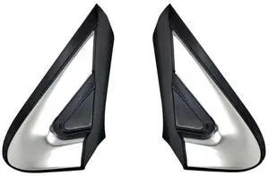Acaigel Pair Fender Corner Molding Left Right Side For Hyundai Santa Fe 19-23