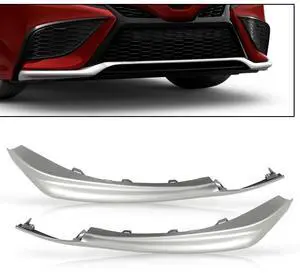 Acaigel 2Pcs Front Bumper Lower Grille Molding Trim Set For Camry Se/Xse 2021-2023