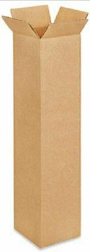 25 4x4x20 Cardboard Paper Boxes Mailing Packing Shipping Box Corrugated Carton