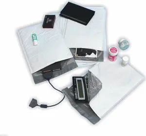 50 #000 4x8 Poly Bubble Padded Envelopes Mailers Shipping Case 4"x8"