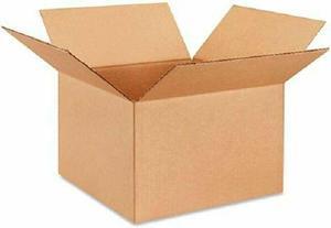 supplyhut 25 12x12x8 Cardboard Paper Boxes Mailing Packing Shipping Box Corrugated Carton, Brown