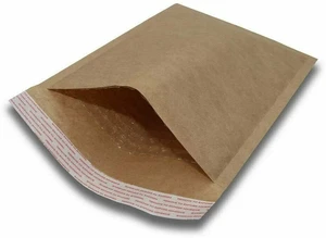 20 #0 6x10 Kraft Natural Paper Padded Bubble Envelopes Mailers Case 6"x10" 20 #0 6x10 Kraft Natural Paper Padded Bubble Envelopes Mailers Case 6"x10"