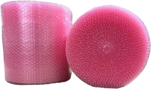 supplyhut 3/16'' SH Bubble Cushioning Wrap Padding Roll Anti-Static 175' x 24'' Wide 175FT, Pink (0-9713-0092-5) supplyhut 3/16'' SH Bubble Cushioning Wrap Padding Roll Anti-Static 175' x 24'' Wide 175FT, Pink (0-9713-0092-5)