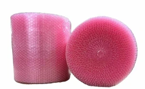 3/16" Small Bubble Cushioning Wrap Anti-Static Roll. 600'x 12" Wide 600FT 12" 3/16" Small Bubble Cushioning Wrap Anti-Static Roll. 600'x 12" Wide 600FT 12"