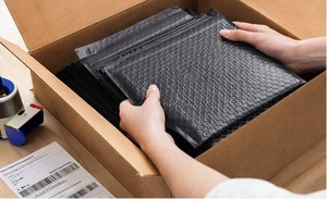 supplyhut 100 #5 10.5''x16'' Black Poly Bubble Padded Envelopes Mailers Shipping Case supplyhut 100 #5 10.5''x16'' Black Poly Bubble Padded Envelopes Mailers Shipping Case
