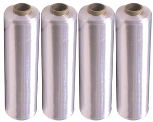 18" x 1500' 100 Gauge 4 Rolls Pallet Wrap Stretch Film Hand Shrink Wrap 1500FT 18" x 1500' 100 Gauge 4 Rolls Pallet Wrap Stretch Film Hand Shrink Wrap 1500FT