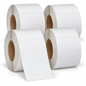 Direct Thermal Labels 4x6 Shipping 3 Inch Core 1000 per Roll 4 Rolls 4,000 Labels Direct Thermal Labels 4x6 Shipping 3 Inch Core 1000 per Roll 4 Rolls 4,000 Labels