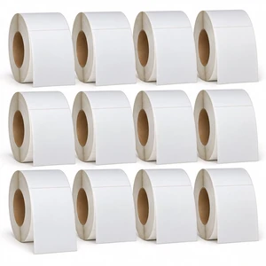 Direct Thermal Labels 4x6 Shipping 3 Inch Core 1000 per Roll 12 Rolls 12,000 Labels Direct Thermal Labels 4x6 Shipping 3 Inch Core 1000 per Roll 12 Rolls 12,000 Labels
