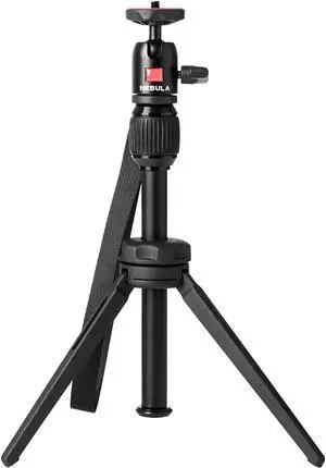 Nebula Adjustable Tripod Stand Compact Portable Projector Stand Includes Universal Mount and Swivel Ball Head - Aluminum Alloy Tripod Stand for Capsule 3 Capsule 3 Laser Capsule Air