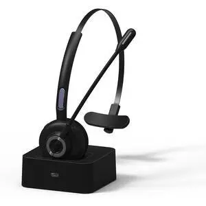 Raopingx Trucker Bluetooth Headset Wireless Headset with Microphone Over The Head Headphones with Noise Cancelling Sound On Ear Car Earphones Office Earpiece for Cellphone Call Center Bluetooth V5.0 Raopingx Trucker Bluetooth Headset Wireless Headset with Microphone Over The Head Headphones with Noise Cancelling Sound On Ear Car Earphones Office Earpiece for Cellphone Call Center Bluetooth V5.0