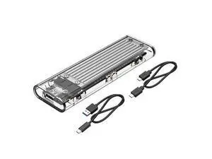 Transparent M.2 NVME SSD Enclosure M.2 to USB 3.1 Type-C Gen 2 NVME M.2 Case for NVME SSD for Intel 660p/Samsung 970 EVO/Samsung970 Pro 2230/2242/2260/2280 PCIe NVMe M-Key SSD up to 2TB-Silver Transparent M.2 NVME SSD Enclosure M.2 to USB 3.1 Type-C Gen 2 NVME M.2 Case for NVME SSD for Intel 660p/Samsung 970 EVO/Samsung970 Pro 2230/2242/2260/2280 PCIe NVMe M-Key SSD up to 2TB-Silver