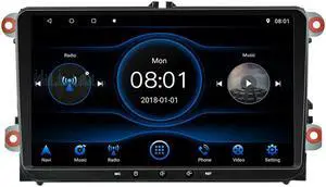 Acaigel 9" Android 8.1 Car Stereo Radio Player Navi 2+16GB AM FM RDS GPS For German Auto