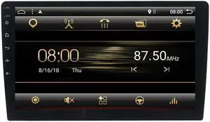 FYUU 10 Inch Android 8.1 Car Stereo Radio GPS Player Touch Screen 2GB+32GB Wifi 3G 4G