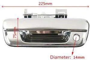 Paiying 8-98079232-0 Tailgate Handle Door Handle With Key Hole For Isuzu D-Max Holden Colorado
