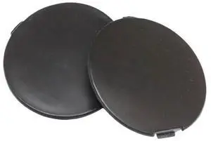 Acaigel Pair Front Bumper Tow Hook Eye Hole Cover Trailer Cap For Mazda Cx3 Cx-3 14-23