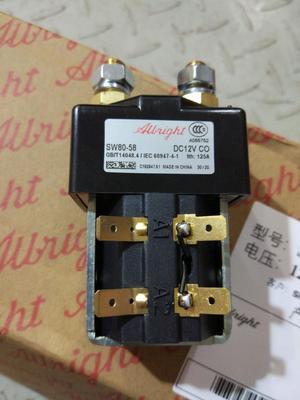 Genuine Albright SW80 12V SW8058 SW8035 DC Contactor For Eelctric Forklift Electric Stacker Pallet Truck