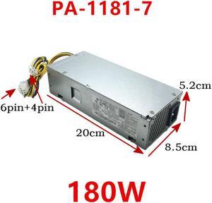 Brand-PSU For HP 510S-07ICB M420 280G2 ProDesk 400G4 6Pin 180W Power Supply PA-1181-7 HA HB VD 906189-001