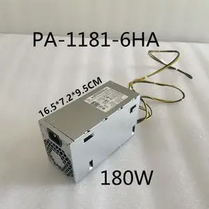 Power Supply For HP Prodesk 480 400 G4 280 282 285 288 600 800 G3 G1 G2 MT 86 89 390 4Pin 180W For PA-1181-6HA 901762-001