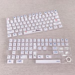 Ruth's sister 129 Key 12 Chinese zodiac Theme Keycaps PBT Keycaps Dye Sublimation Profile Keycaps For MX Switch Mechanical Keyboard