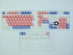 Ruth's sister 129 Keys GMK Peach blossom Keycap PBT Dye Sublimation Japanese Keycap Profile Mechanical Keyboard Keycaps For MX switch